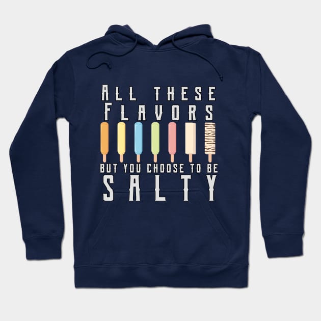 Classic Salty Meme Hoodie by JKA